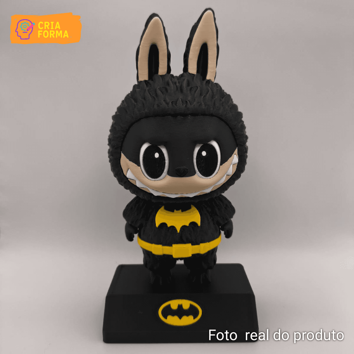 Labubu Batman – Impressão 3D